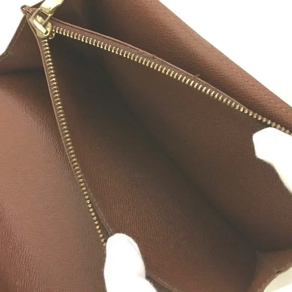 430080F V Louis Vuitton Wallet Long Sarah Bifold Brown Monogram